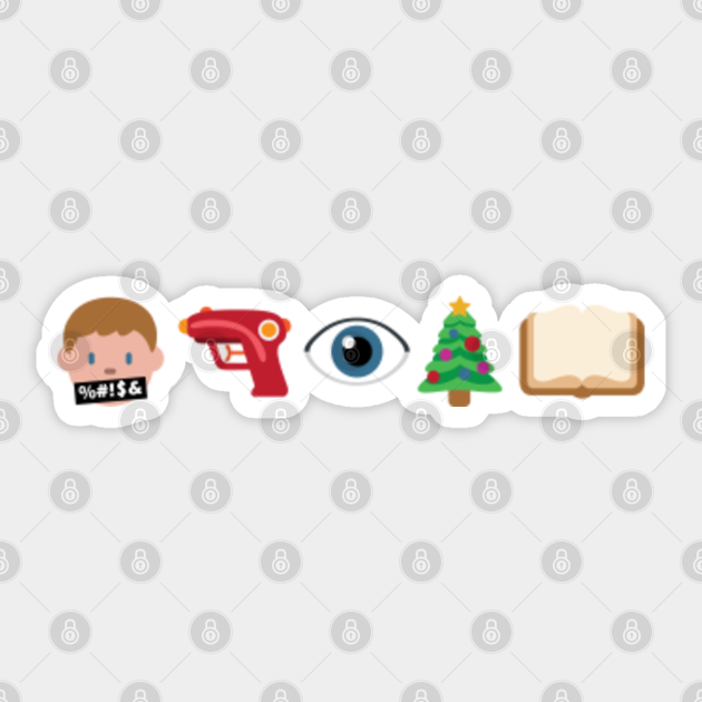 A Christmas Story Emoji A Christmas Story Sticker TeePublic